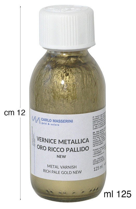 Flüssige Bronzen - Fläschchen zu 125 ml - Reichgold hell