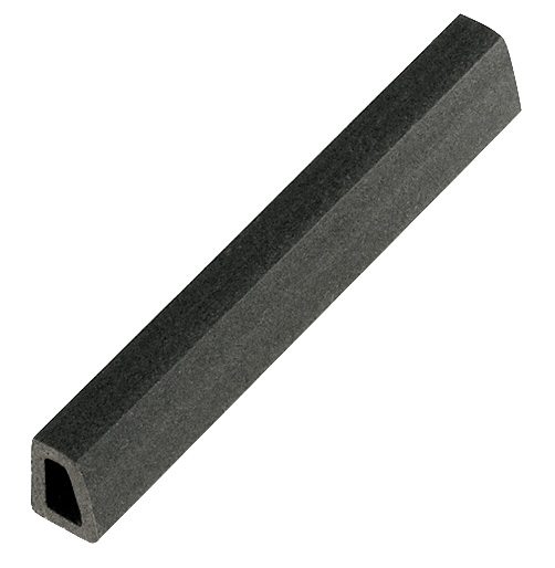 Abstandleiste Kunststoff 10 mm - Schwarz