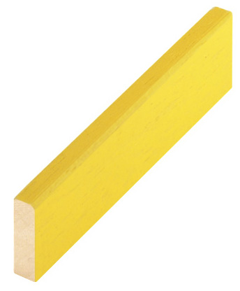 Absandleiste aus Ayous 20x5 mm gelb (mt 15) - D20GIALLO