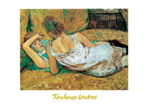 Poster: Toulouse-Lautrec: Les Amies - 70x50 cm